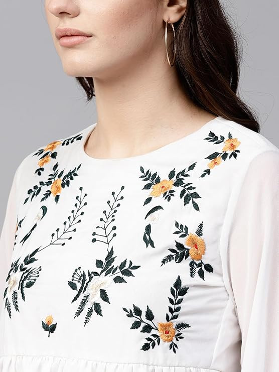 Women's Floral Regular Fit Top