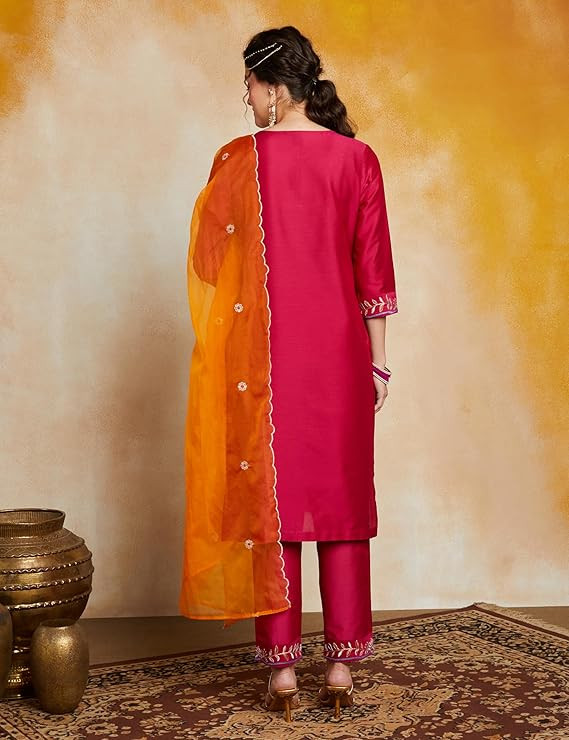 Embroidered Kurta Set