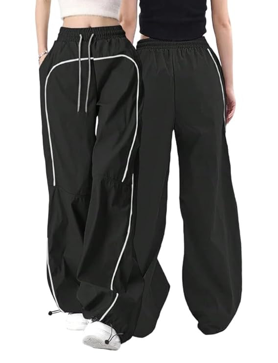 Women Ballon Style Reflective Trouser Loose fit