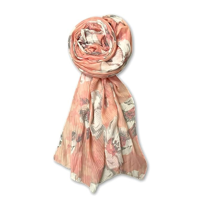 FAHABO Digital Print Mal Mal Cotton Scarf