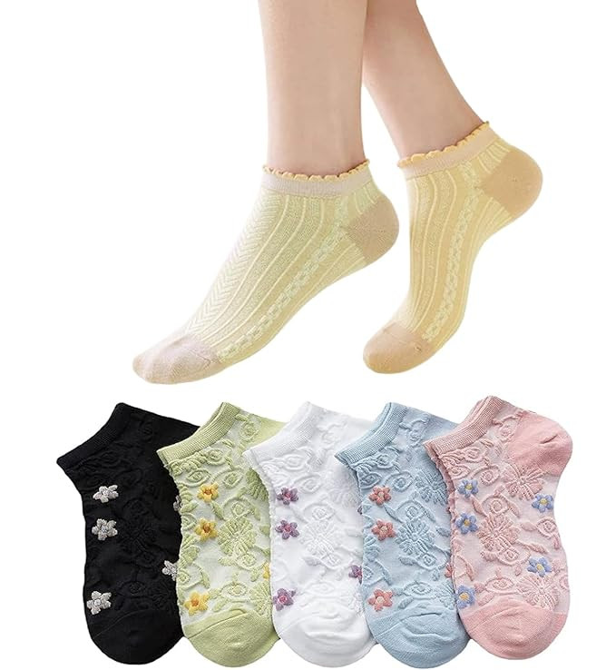 NICSY New Desigen Girls Women’s Comfort Ankle Length Socks No Show Low Cut Sock